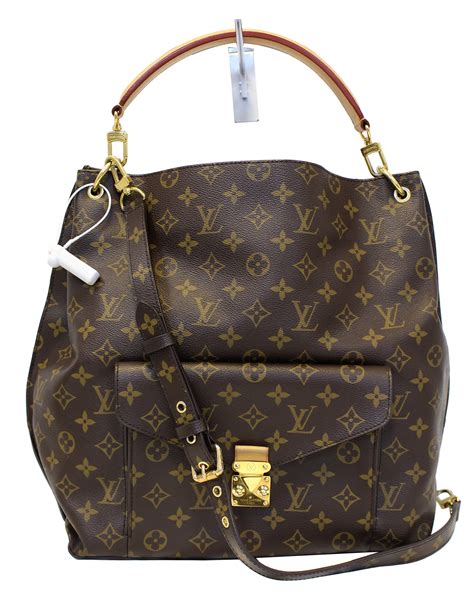 louis vuitton monogram canvas metis hobo bag